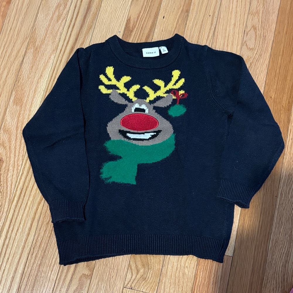 Festive Reindeer Sweater